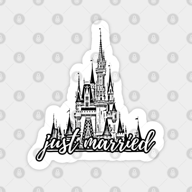 Just Married Magic Castle Sticker by FandomTrading